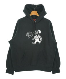 Supreme シュプリームパーカー メンズ M 黒【中古】【古着】