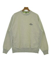 ハーフジップ グレー huf トレーナー HUF ハフ トレーナー スウェット 