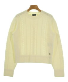 CHANEL シャネルニット・セーター レディース 38(S位) 白【中古】【古着】