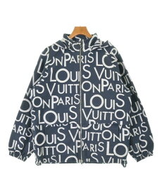 LOUIS VUITTON ルイヴィトンブルゾン（その他） メンズ 50(XL位) 紺xグレー(総柄)【中古】【古着】