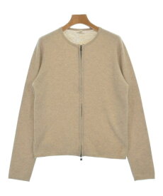 HERMES エルメスカーディガン レディース L ベージュ【中古】【古着】