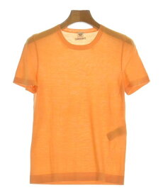 HERMES エルメスニット・セーター レディース 34(XXS位) オレンジ【中古】【古着】