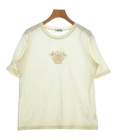 HERMES エルメスTシャツ・カットソー レディース S ベージュ【中古】【古着】