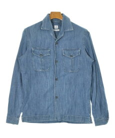 DANOLIS ダノリスカジュアルシャツ メンズ XS 青【中古】【古着】