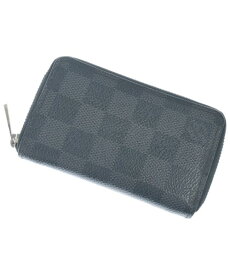 LOUIS VUITTON ルイヴィトン財布・コインケース レディース - 黒xグレー(総柄)【中古】【古着】