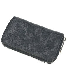 LOUIS VUITTON ルイヴィトン財布・コインケース レディース - 黒xグレー(総柄)【中古】【古着】