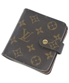 LOUIS VUITTON ルイヴィトン財布・コインケース レディース - 茶xベージュ【中古】【古着】