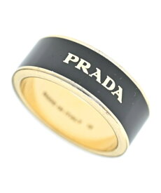 PRADA プラダリング レディース 18 黒【中古】【古着】