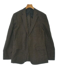 HUGO BOSS ヒューゴボステーラードジャケット メンズ 50(XXL位) 茶【中古】【古着】
