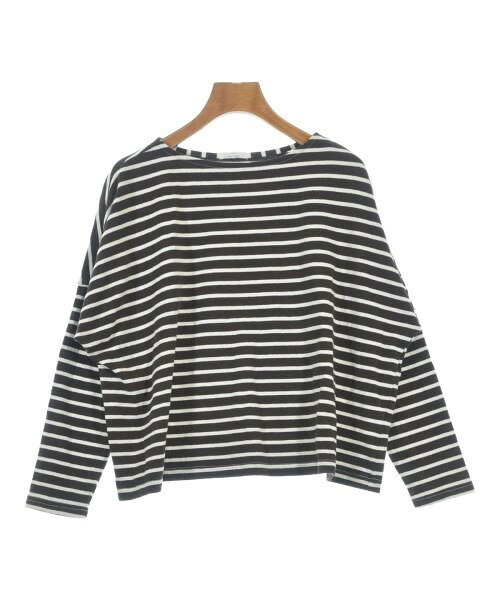 ITEMS URBAN RESEARCH アイテムズアーバンリサーチ Tシャツ・カットソー レディース F 茶x白(ボーダー) 【中古】【古着】