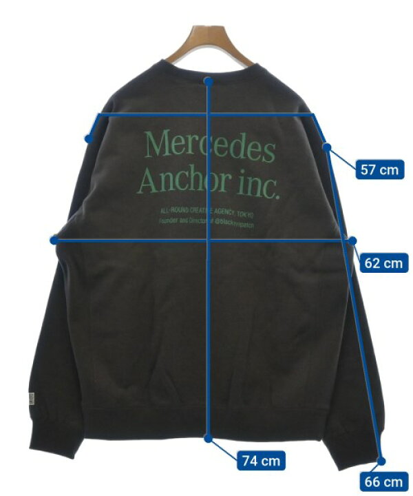 楽天市場】MERCEDES ANCHOR INC. メルセデスアンカーインクスウェット 