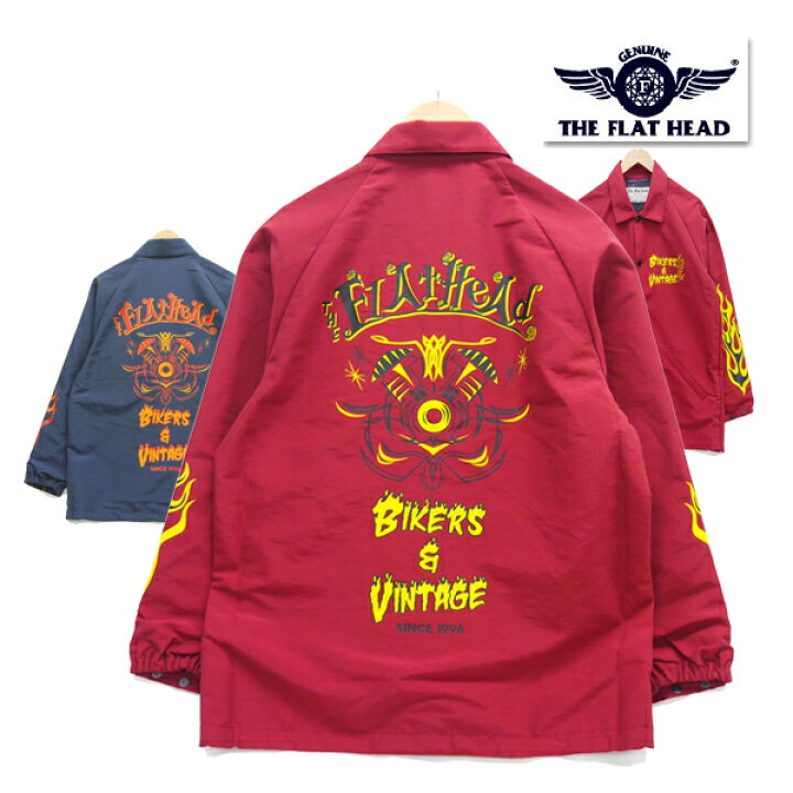 楽天市場】【ラスト！レッド 42(XXL)】 フラットヘッド FLAT HEAD 