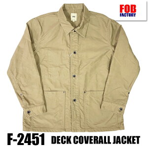 FOB FACTORY FOBt@Ng[ DECK COVER ALL F2451 Jo[I[  Rbg WPbg Be[W AJW { 2025N H~ V