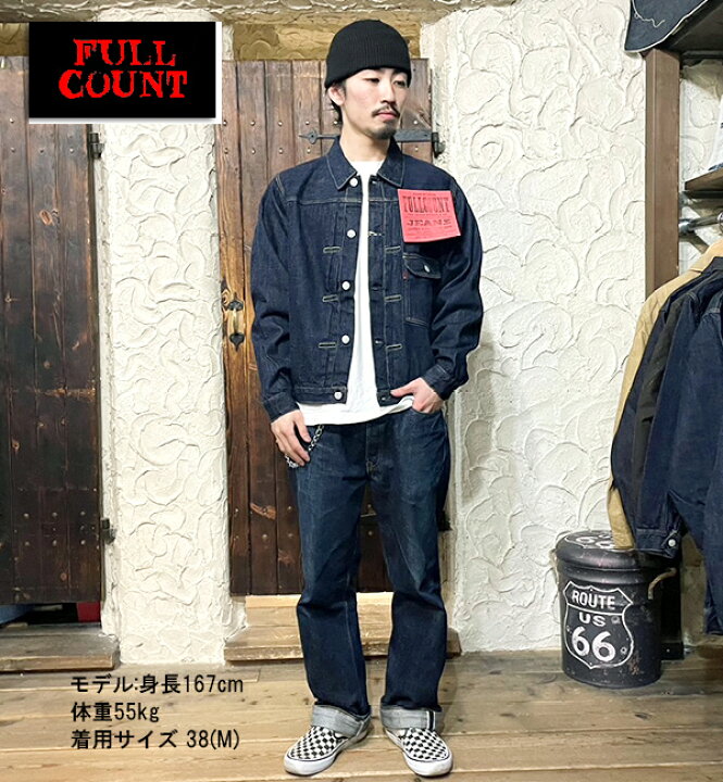 楽天市場】フルカウント FULL COUNT デニムジャケット 2107SSW 11.5oz 