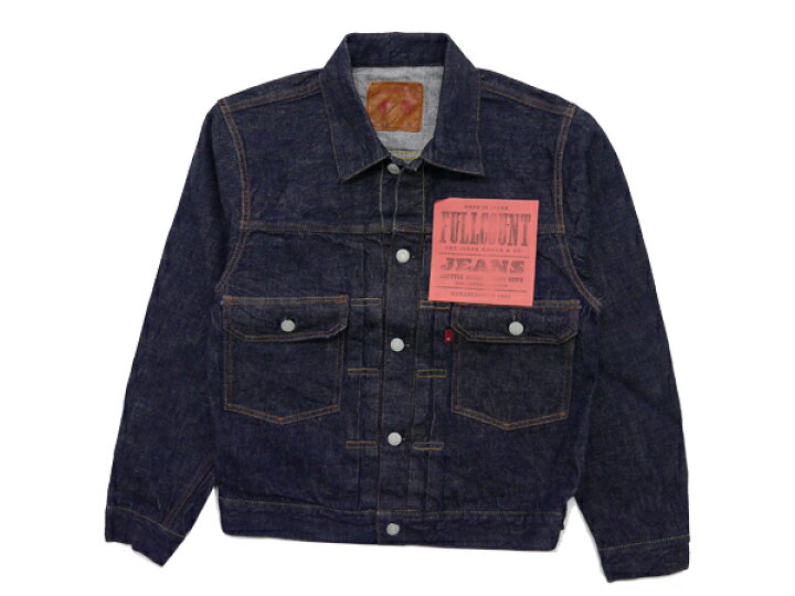 楽天市場】フルカウント FULL COUNT デニムジャケット 2102W (13.7oz 