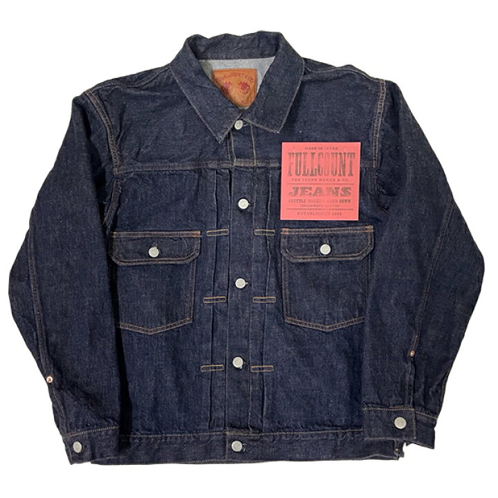 楽天市場】フルカウント FULL COUNT デニムジャケット 2102W (13.7oz 