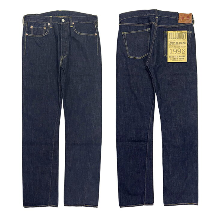 楽天市場】フルカウント FULL COUNT ジーンズ デニム 1108SSW 11.5oz 
