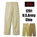 フルカウント FULL COUNT チノパン 1201-20 U.S.Army Chio 13.5オンス 41 Kahki 41カーキ パンツ ボトム ワーク トラウザーズ チノクロス ワンウォッシュ 定番 ヴィンテージ ミリタリー アメカジ メンズ 日本製