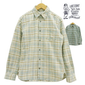 オルゲイユ ORGUEIL ワークシャツ OR-5079C Work Shirt チェック スタンダードカラー 肉厚 長袖 クラシカル ブルー ホワイト アメカジ メンズ 秋冬 新作 日本製