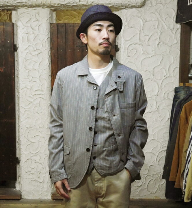 楽天市場】【40(L)のみ】 オルゲイユ ORGUEIL フレンチワークジレ OR 