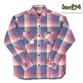 シュガーケーン SUGAR CANE ワークシャツ SC29154 TWILL CHECK WORK SHIRT ツイル グラデーションチェック 長袖 綿 コットン 50's 60's 王道 ヴィンテージ アメカジ メンズ 東洋エンタープライズ 2秋冬 新作