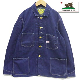 TCBJEANS TCBジーンズ Cathartt Chore Coat 10OZ チョアコート カバーオール アウター デニム ジーンズ ヴィンテージ ワーク ハートボタン ティーシービージーンズ アメカジ メンズ