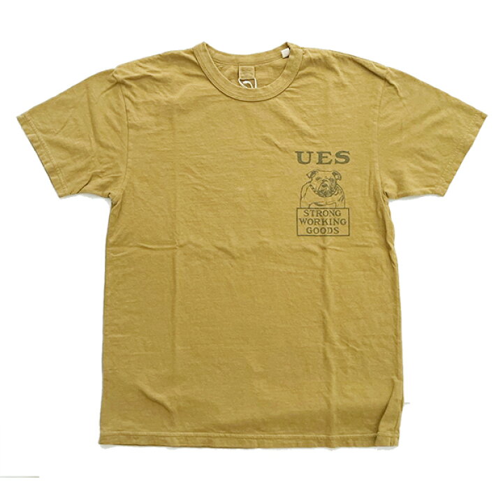 楽天市場】UES ウエス Tシャツ 652502 「BULLDOG」半袖 カットソー 