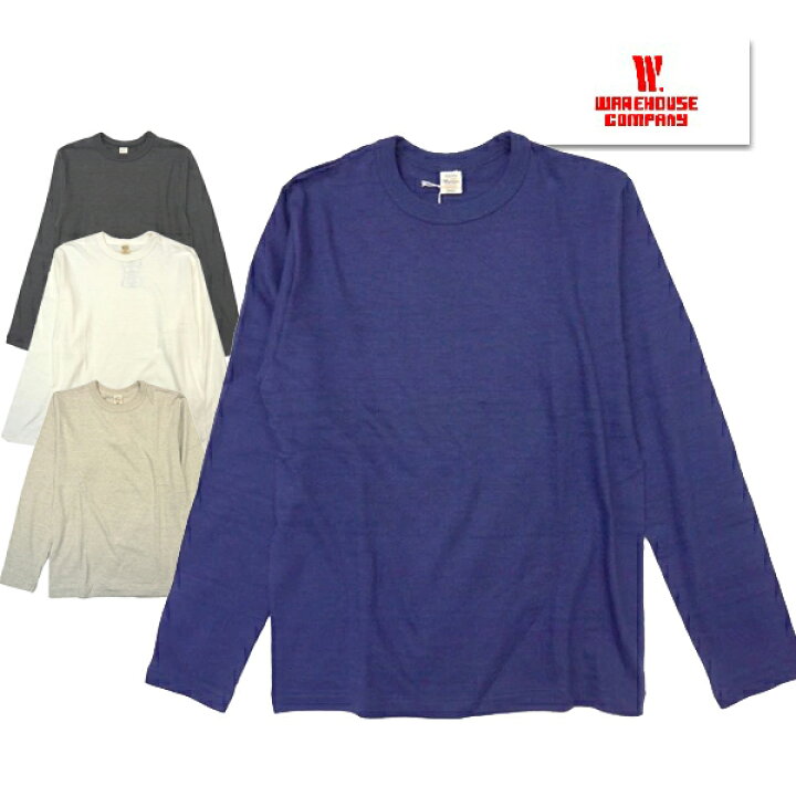 楽天市場】ウエアハウス WAREHOUSE ロンT Tシャツ Lot 5906 CREW NECK 