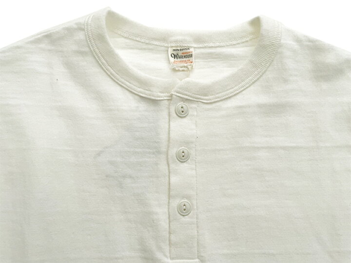 楽天市場】ウエアハウス WAREHOUSE ヘンリーネックT Tシャツ Lot 5907 