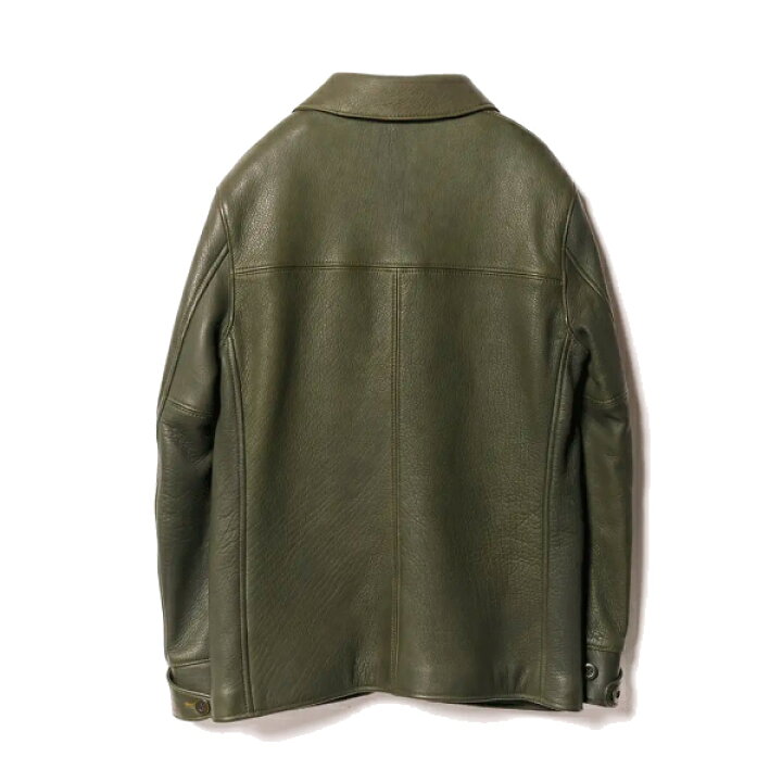 ヴィンテージレザージャケットカーコート50s 60s 70s ディアスキン
