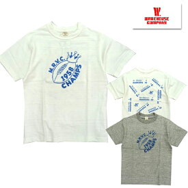 ウエアハウス　WAREHOUSE　Tシャツ　Lot4601　M.R..V.C.　半袖　プリントT　アメカジ　2020年春夏新作　1枚までレターパック対応