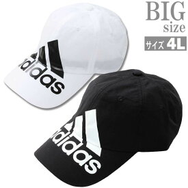 キャップ adidas アディダス 大きいサイズ メンズ 吸湿 速乾 ナイロンタッサー 帽子 ロゴ C040930-04