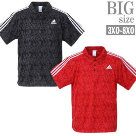 ポロシャツ 大きいサイズ メンズ adidas アディダス スポーツウェア トレーニングウェア C050608-02