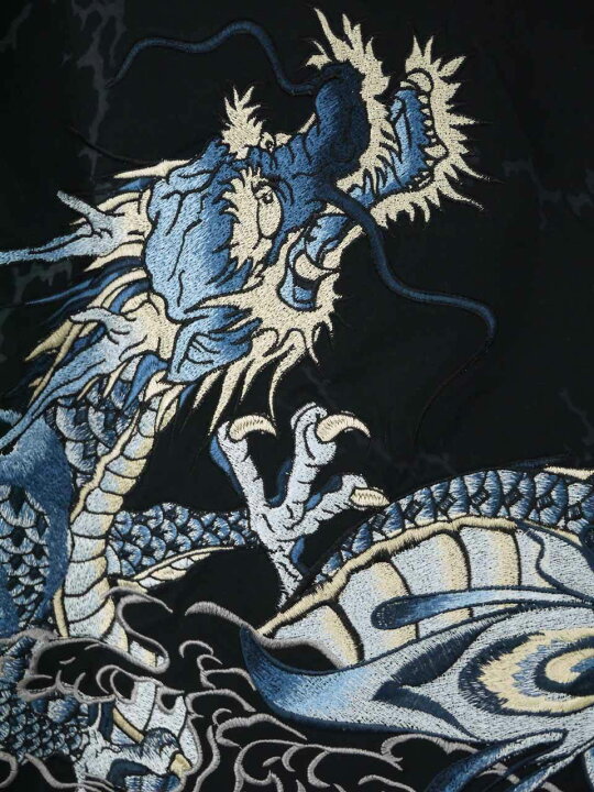楽天市場】長袖Tシャツ 大きいサイズ メンズ 和柄 刺繍 龍 鳳凰 ロンT 