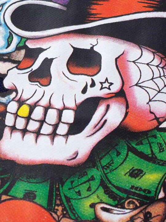 楽天市場】ポロシャツ Ed Hardy 大きいサイズ メンズ ドクロ スカル 