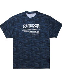 Tシャツ カモフラ 大きいサイズ メンズ 迷彩柄 ドライメッシュ DRY OUTDOOR 吸水 速乾 C060522-02