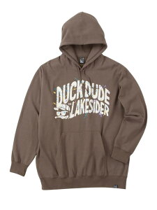 �p�[�J�[ DUCK DUDE �傫���T�C�Y �����Y �v�����g �v���I�[�o�[�p�[�J �_�b�N�f���[�h C060910-08