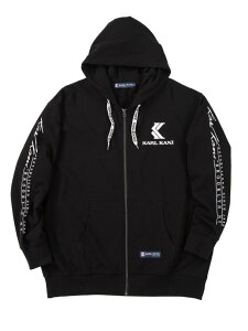 �p�[�J�[ �傫���T�C�Y �����Y �X�E�F�b�g�p�[�J�[ KARL KANI �v�����g �h�J ���S �f�U�C�� C070831-06