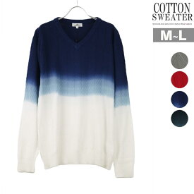 楽天市場 セーター 名前 柄グラデーション トップス メンズファッション の通販