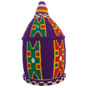 モロッコ ベルベル バスケット51 モロッコ雑貨 かご カゴ 収納 小物入れ 可愛い 収納ボックス フタ付き 収納バスケット 収納カゴ ふた付き ふたつき 蓋付き おしゃれ 蓋付きバスケット おも