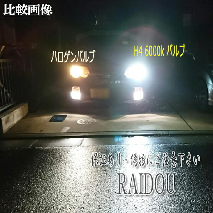 車 ハロゲン LED変換 アルバライズネオ H4 5500lm 6500K