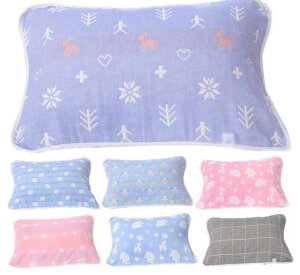 肌にやさ 寝跡が付かない 大判 アレルギー対策 妊婦 赤ちゃん 子ども やわらか 蒸れない 通気性 綿 50×80cm 綿100% 6重ガーゼ