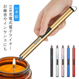 点火用 キャンドル 充電式 USBライター 花火 usb充電式 プレゼント アウトドア アークライター USB 料理 おしゃれ 電子ライター