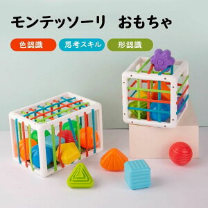 知育玩 玩具 指先トレ 脳トレ 指先訓練 指先 色認識 形認識 弾力縄 カラフル 型はめ ブロック つみき 積木 積み木 女の子 男の子
