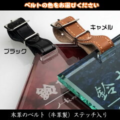 ゴルフキャディバッグ用ネームプレート・ネームタグ正方形名札【ガラス調アクリル】存在感ある8ミリ厚