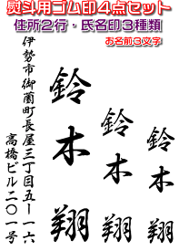 楽天市場 住所 ゴム印2行 のしの通販