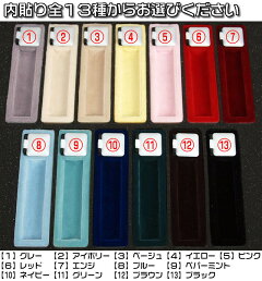 【送料無料】完全オリジナル印鑑ケース【13.5mm・15mm印鑑用】外貼り75種類・内貼り13色・フレーム18種類からお好みで組み合わせ出来ます【smtb-k】