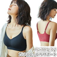 ブラジャー シームレスブラ スポーツブラ スポブラ ハーフブラ ...