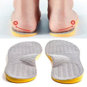 インソール O脚矯正 中敷き 土踏まずインソール 扁平足 アーチサポーター 足底筋膜 O脚X脚対策 インソール 人間工学 衝撃吸収 足裏ツボマッサージ 送料無料