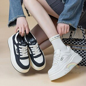 厚底 スニーカー レディース ローカット 厚手 春 白 カジュアル 大きいサイズ ストリートコーデ スポーツ 5cm きれいめ 身長アップ 靴 おしゃれ 細身 スニーカーレディース 歩きやすい ブラン
